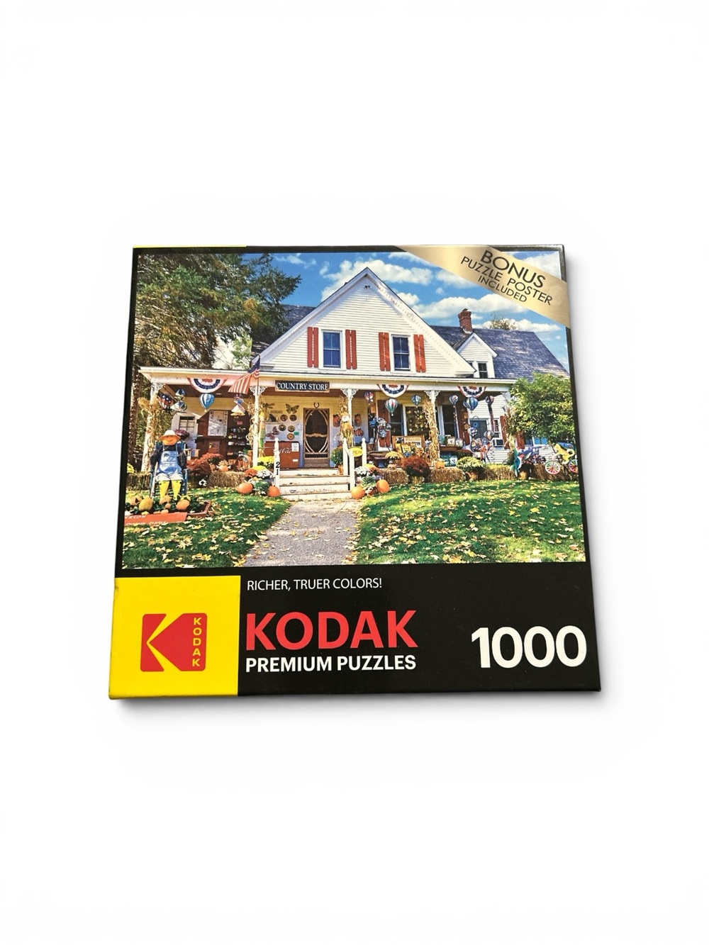 Kodak Premium Puzzle 1000 pieces with bonus puzzle poster included